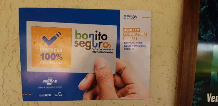 Atrativos do Grupo Rio da Prata recebem selo “Bonito Seguro”